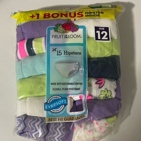 Girls hipster underwear size 12 - Picture 6 of 6